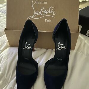 Christian Louboutin Dark Blue Heels